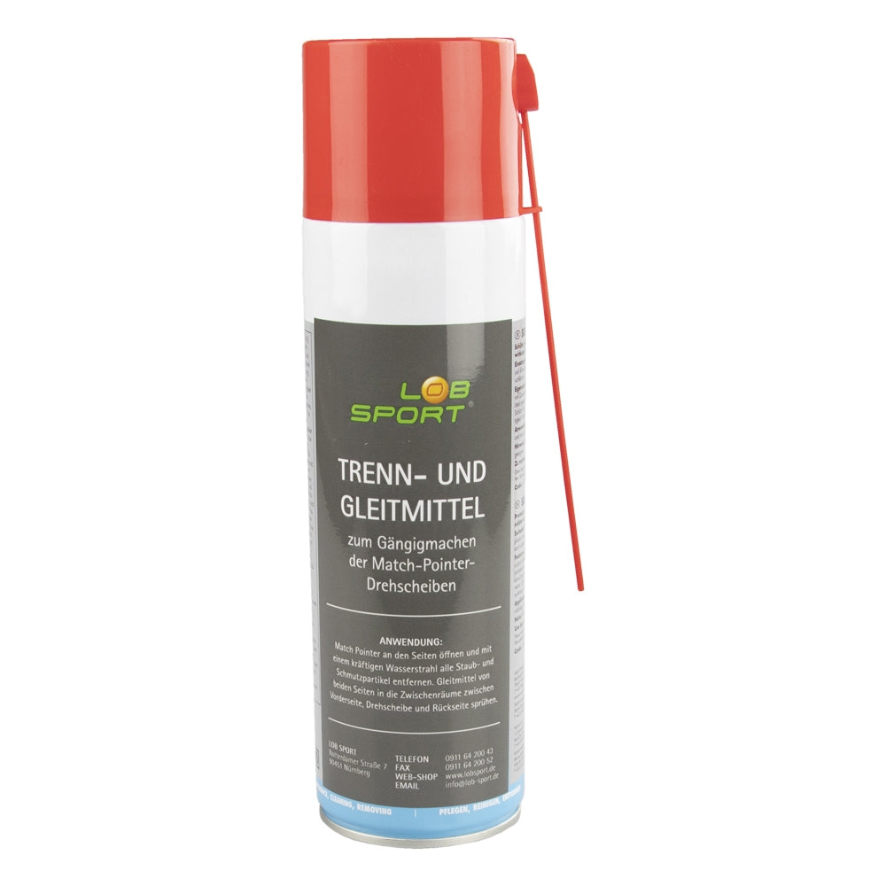 Trenn- und Gleitspray für Spielstandsanzeiger MATCH POINTER