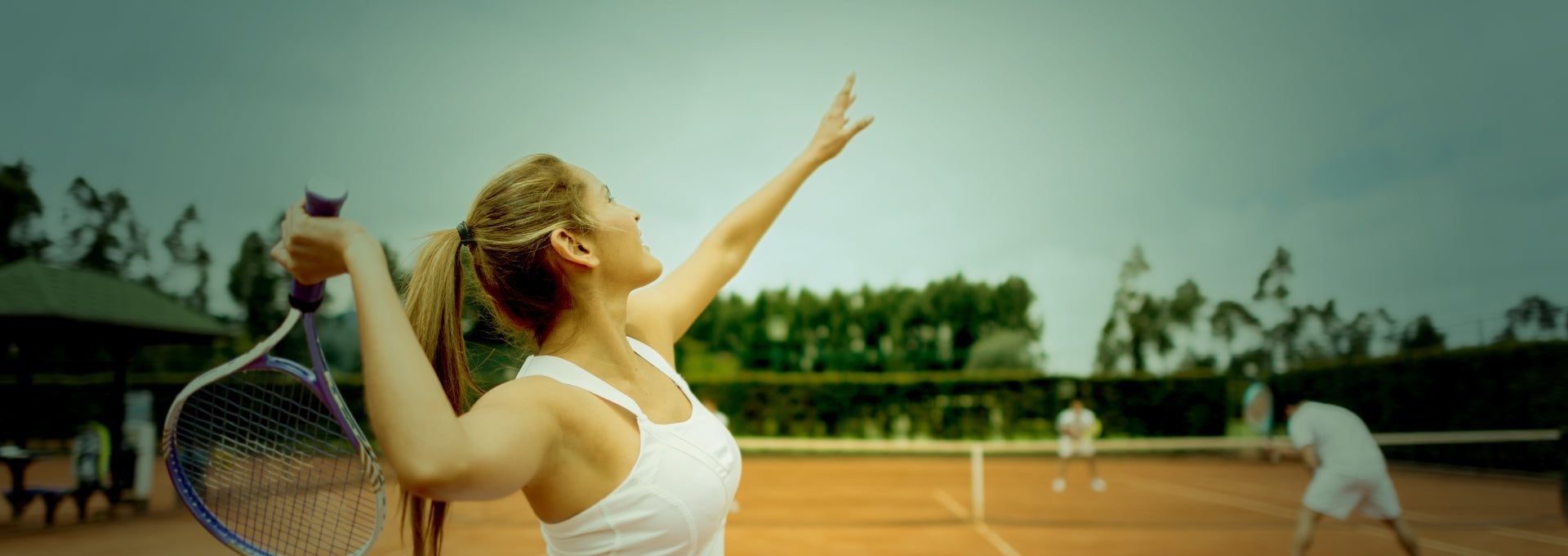 Tennisplatzausstattung