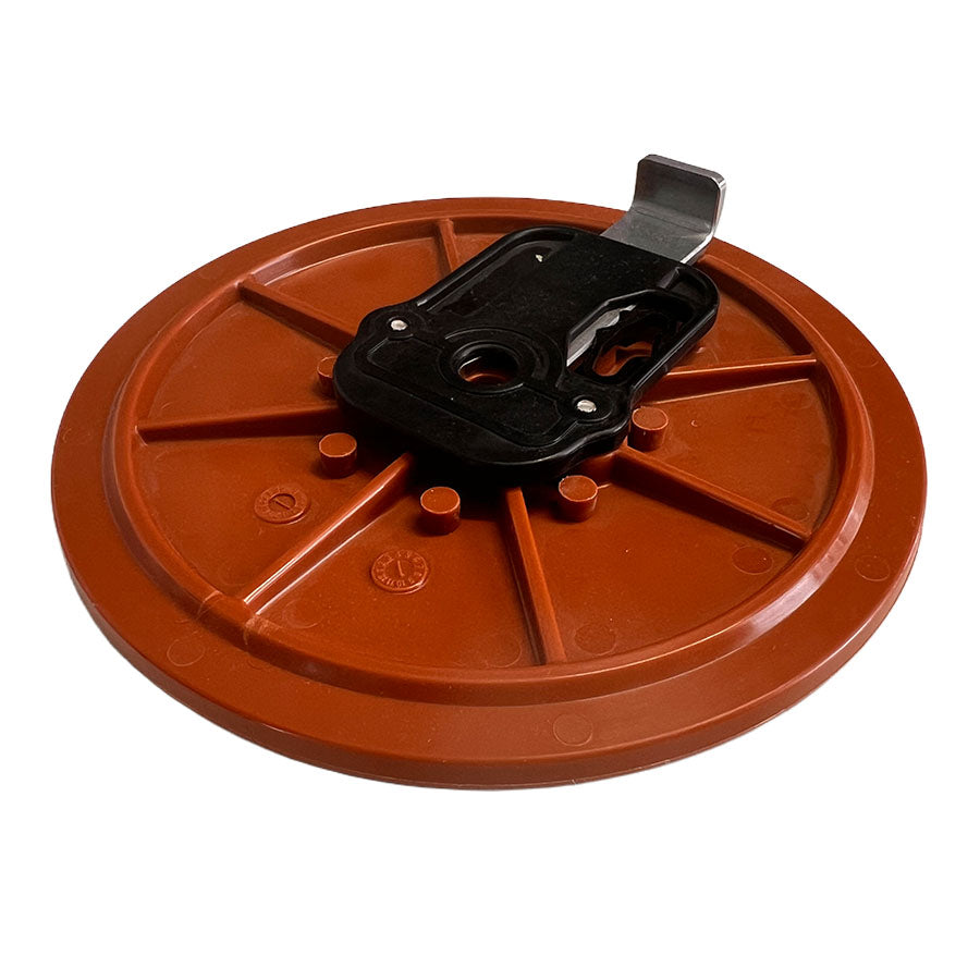 Ersatz-Deckel mit Halterung für PERROT-Versenkregner LVZA 22 - 2 WT 4,0 mm