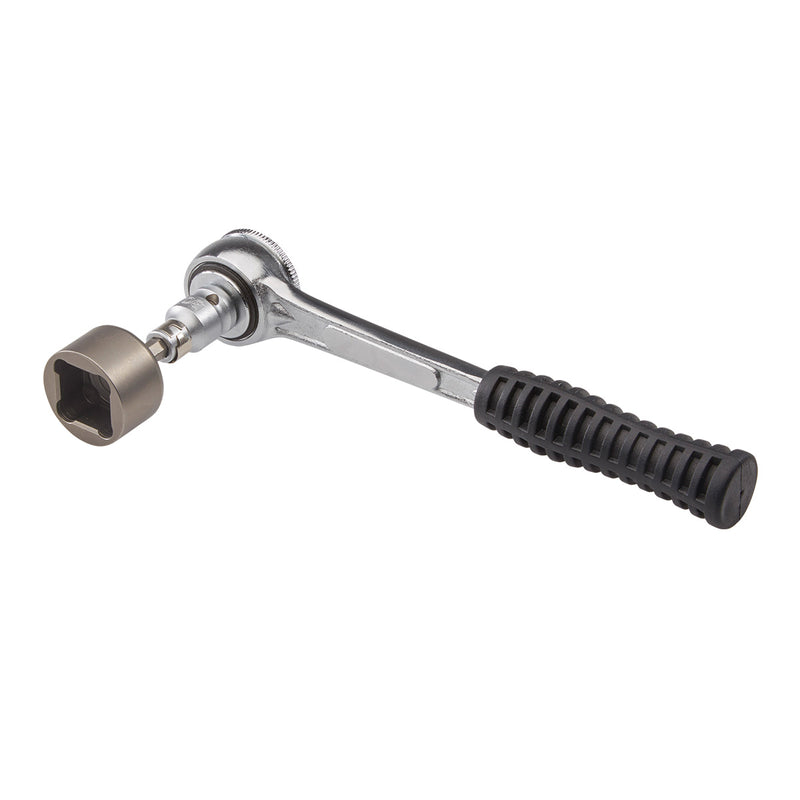 Reversible ratchet 200 mm with adapter nut