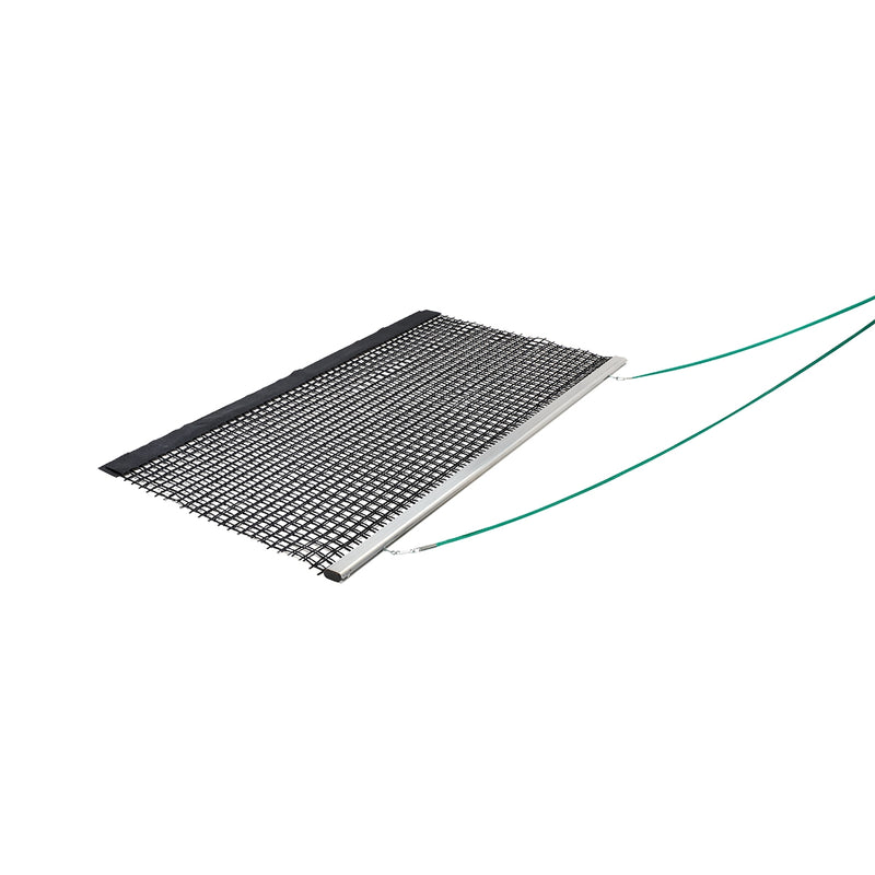 Trawl net with aluminum beams, net depth 115 or 150 cm, one or two layers