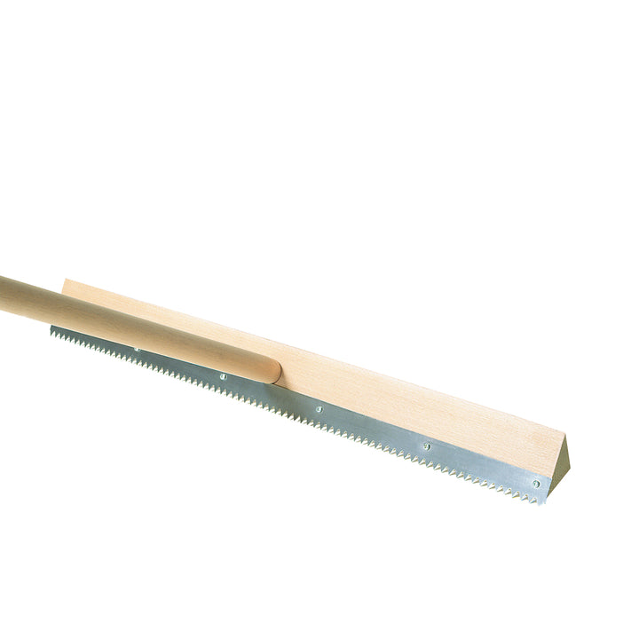 Triangle Shaped Rake Triangular wooden rake, width 70 cm incl. handle – LOB Sport